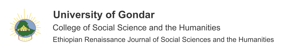 Ethiopian Renaissance Journal of Social Sciences and the Humanities